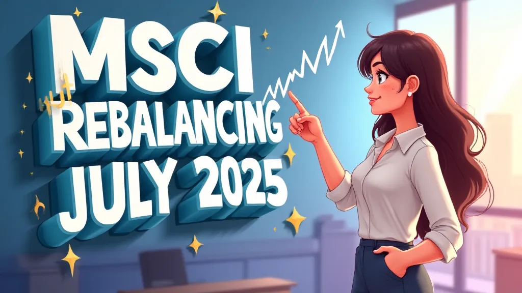 Illustration of MSCI Rebalancing July 2025 India