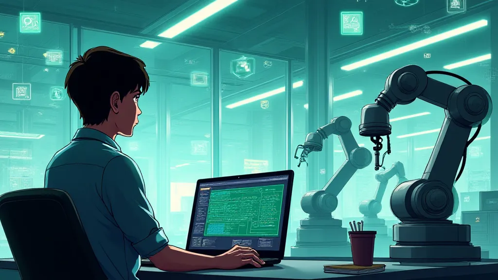 Illustration of semiconductor shortage 2025