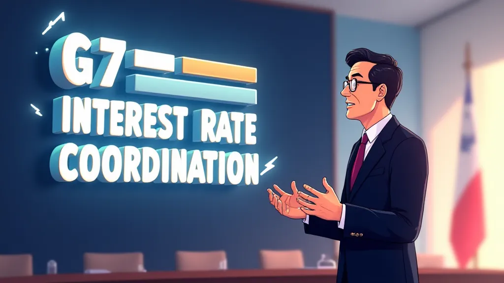 Illustration of G7 interest rate coordination