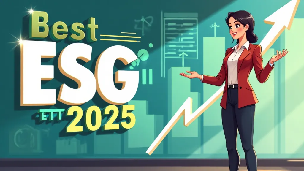 Illustration of diverse ESG investment concepts showing green energy, social responsibility, and governance metrics