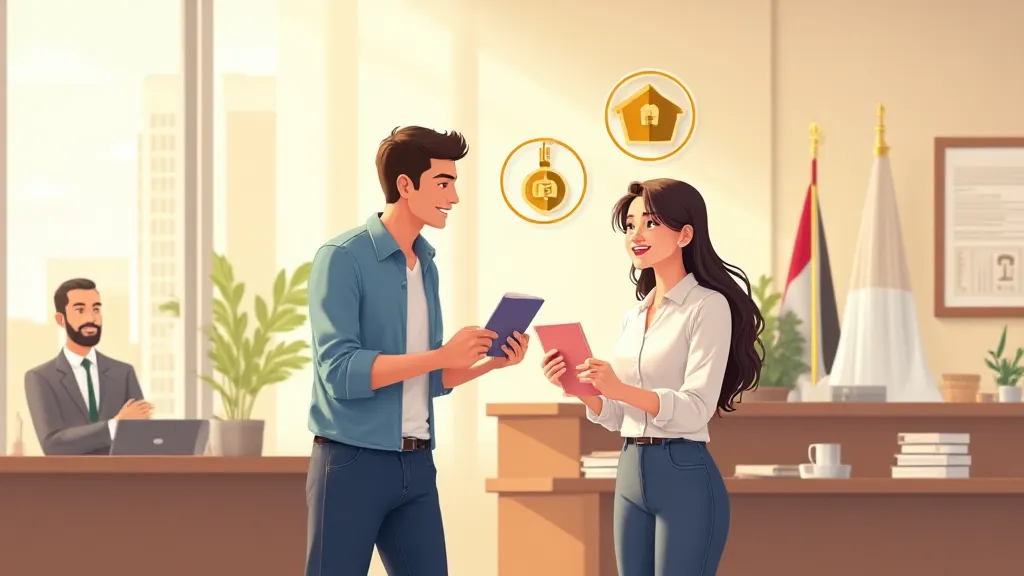 Illustration of Dubai property investor visa 2025