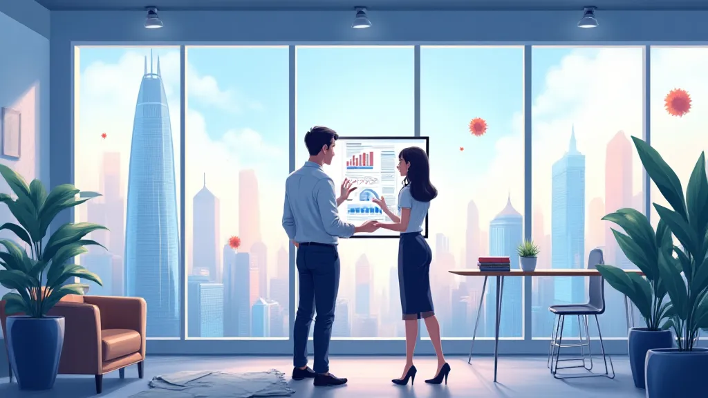 Illustration of Dubai property investor visa 2025