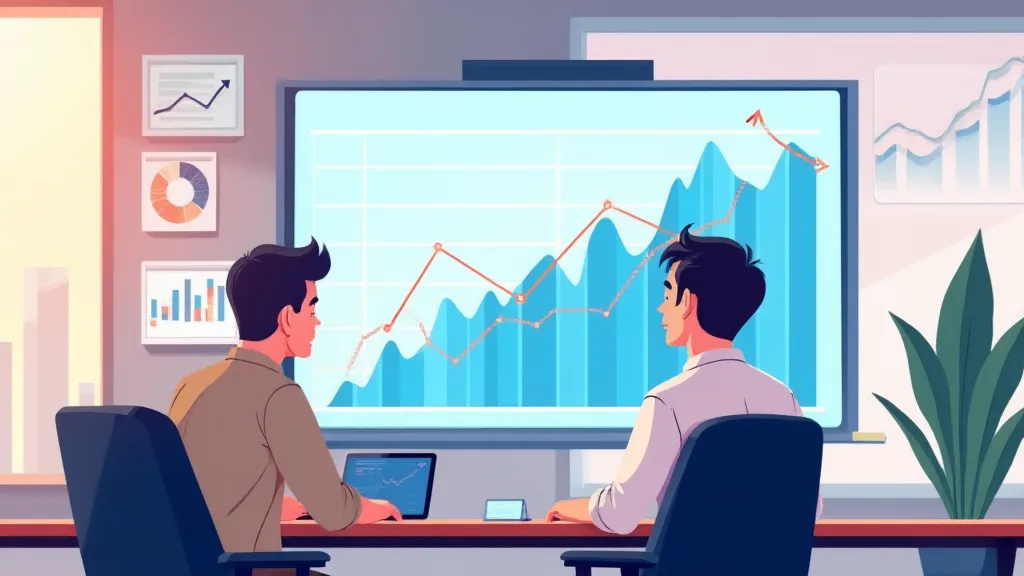 Illustration of compound interest strategies for early retirement