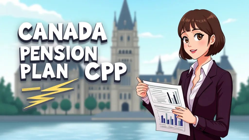 Illustration of Canada Pension Plan CPP contributions 2025