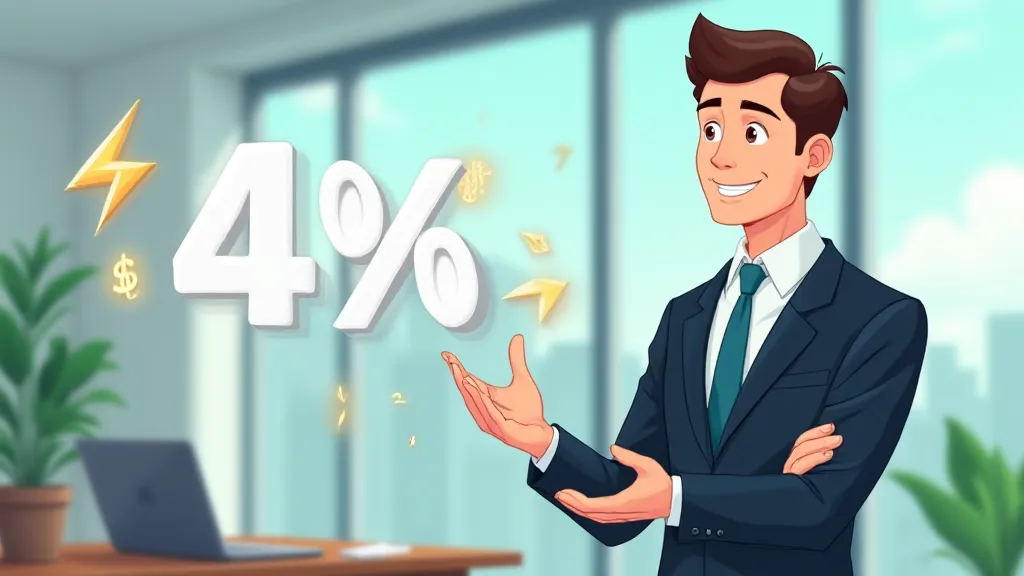 Illustration of calculate retirement needs 4% rule