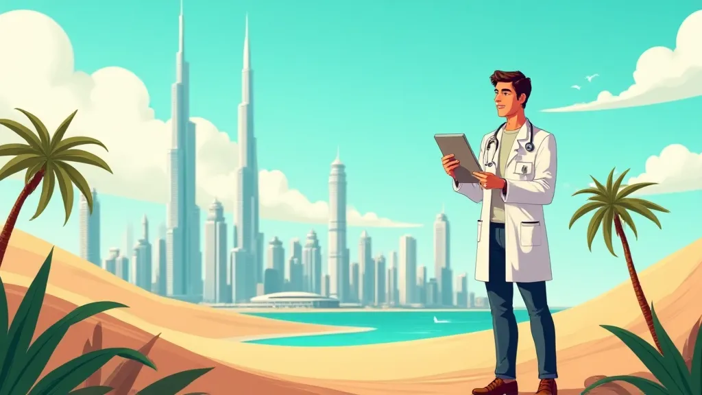 Comparison chart showing top UAE health insurers by coverage, premium range and hospital network size for 2025