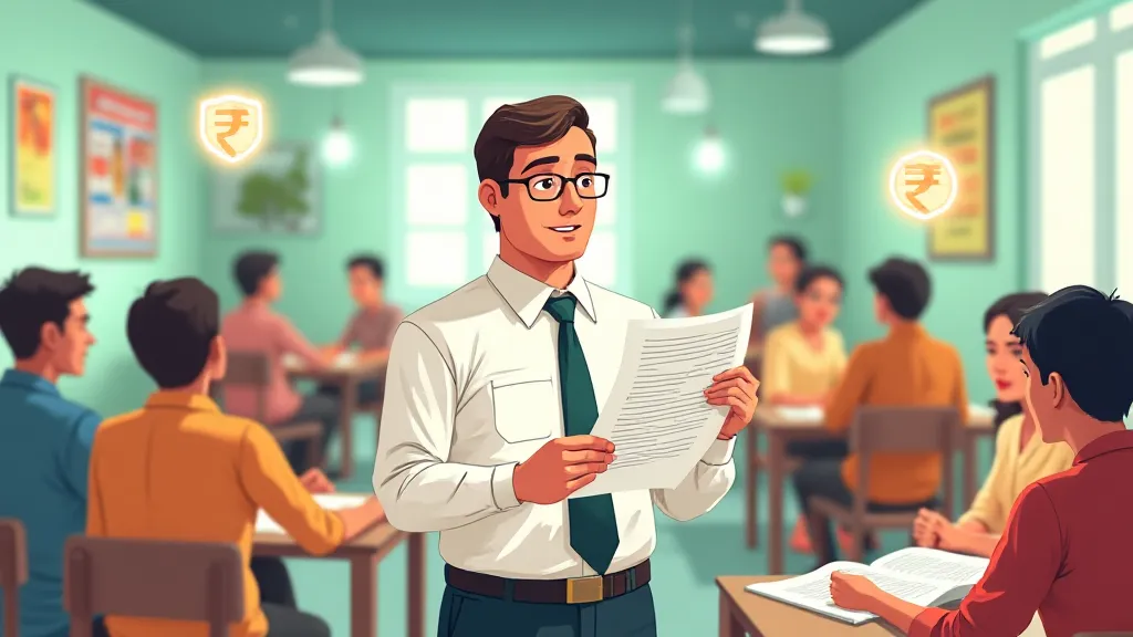 Illustration of भारत की नई बीमा नीति