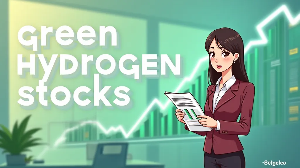 Illustration of Green Hydrogen Stocks