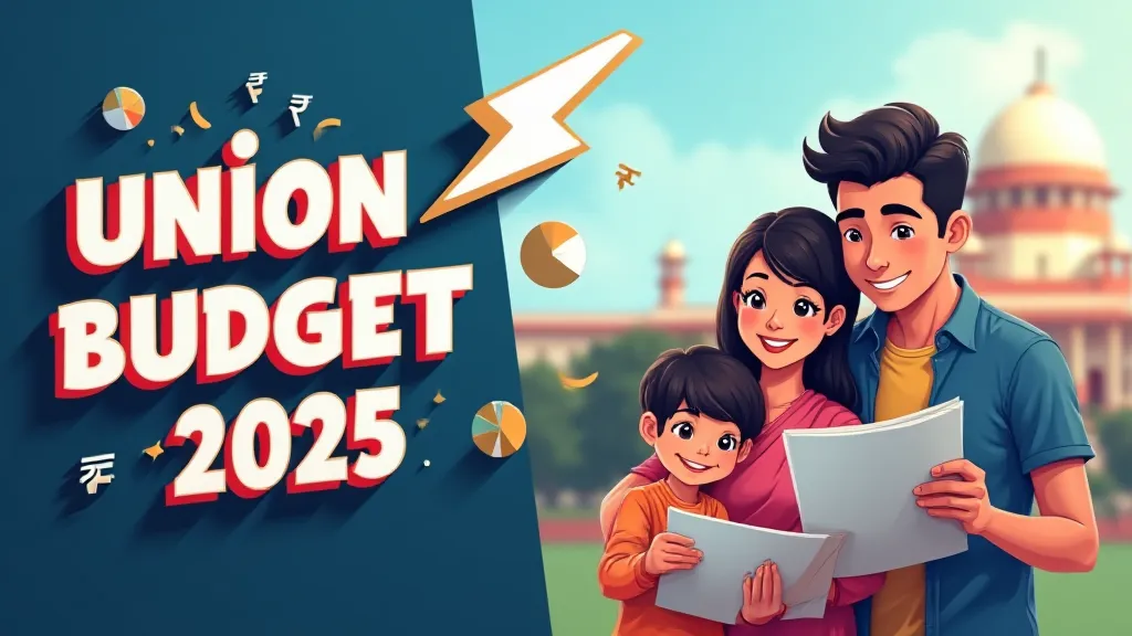 Illustration of केंद्रीय बजट 2025