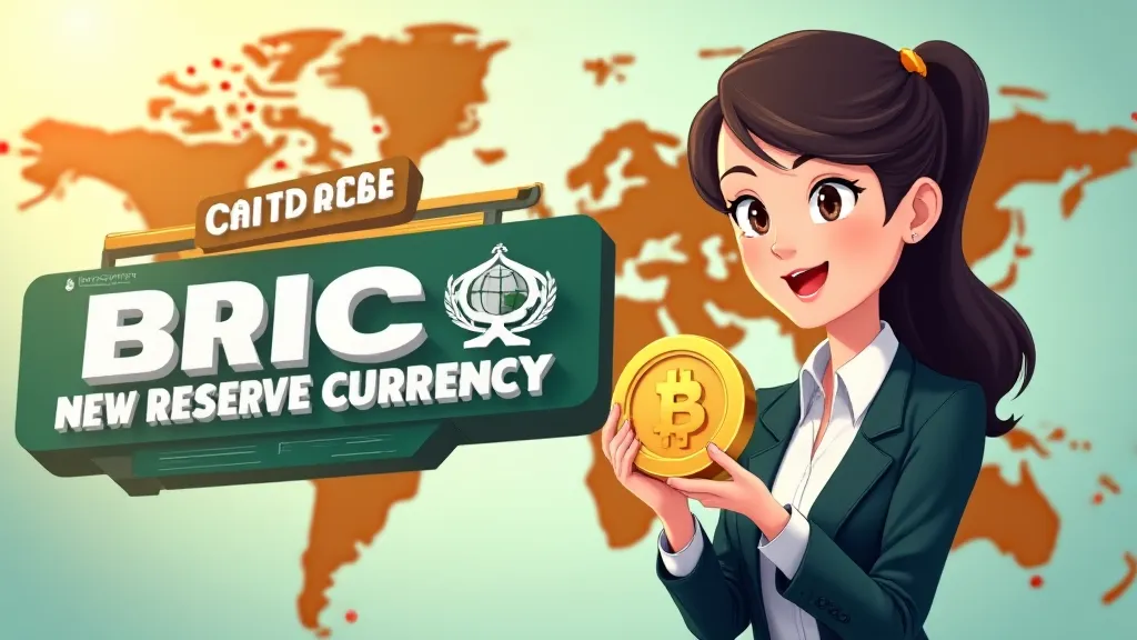 Illustration of BRICS new reserve currency