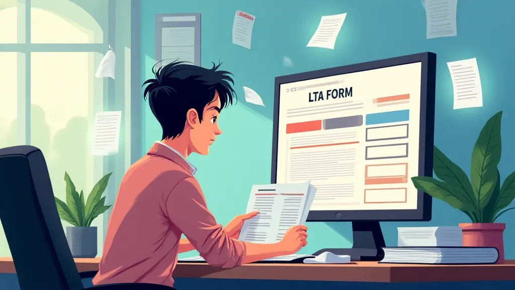 Illustration of LTA कैसे भरें