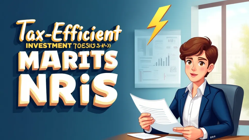 Illustration of tax-efficient investment vehicles for NRIs