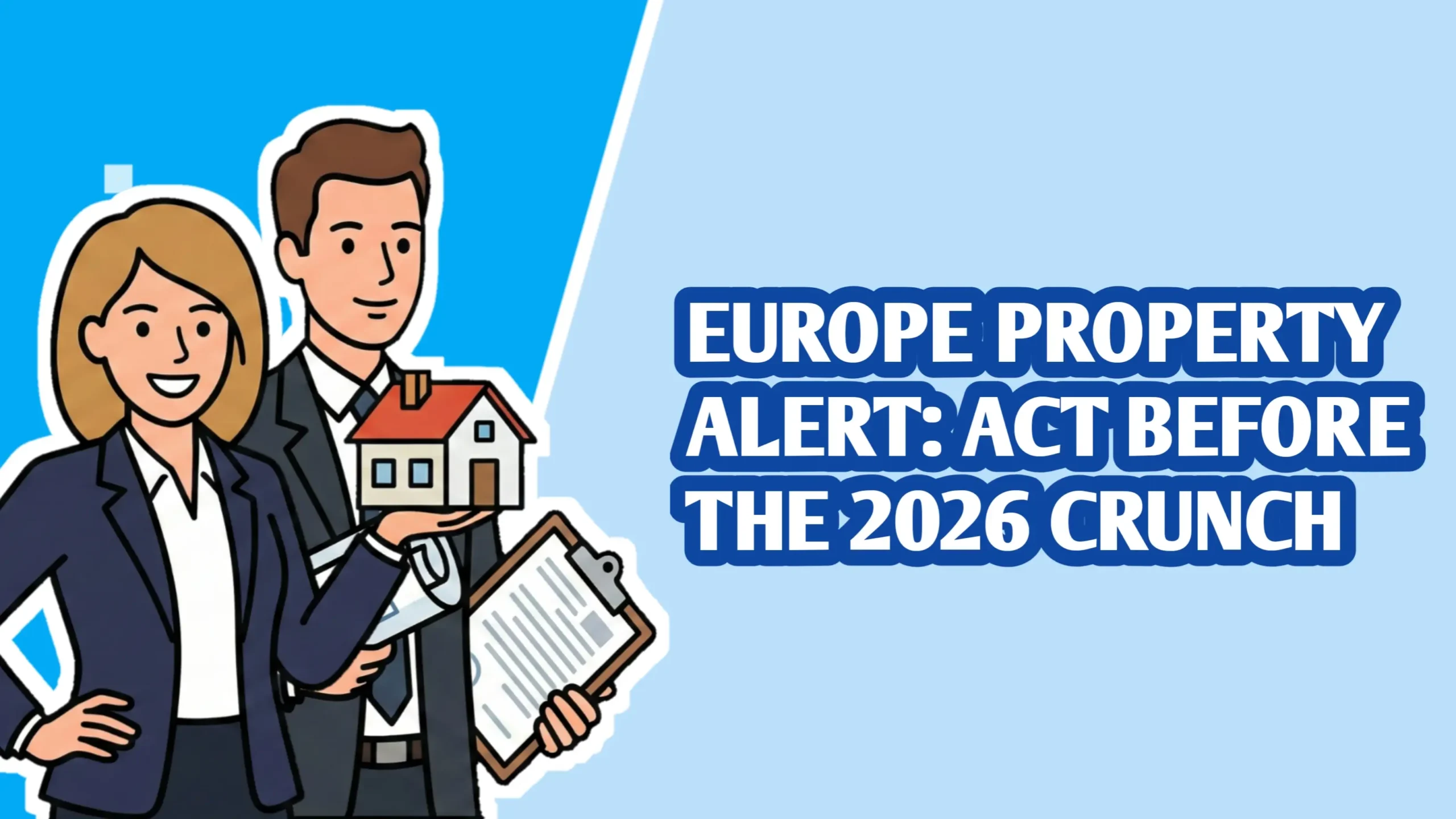 The 2026 Supply Crunch: Why European Property Investors MUST Act Before Winter