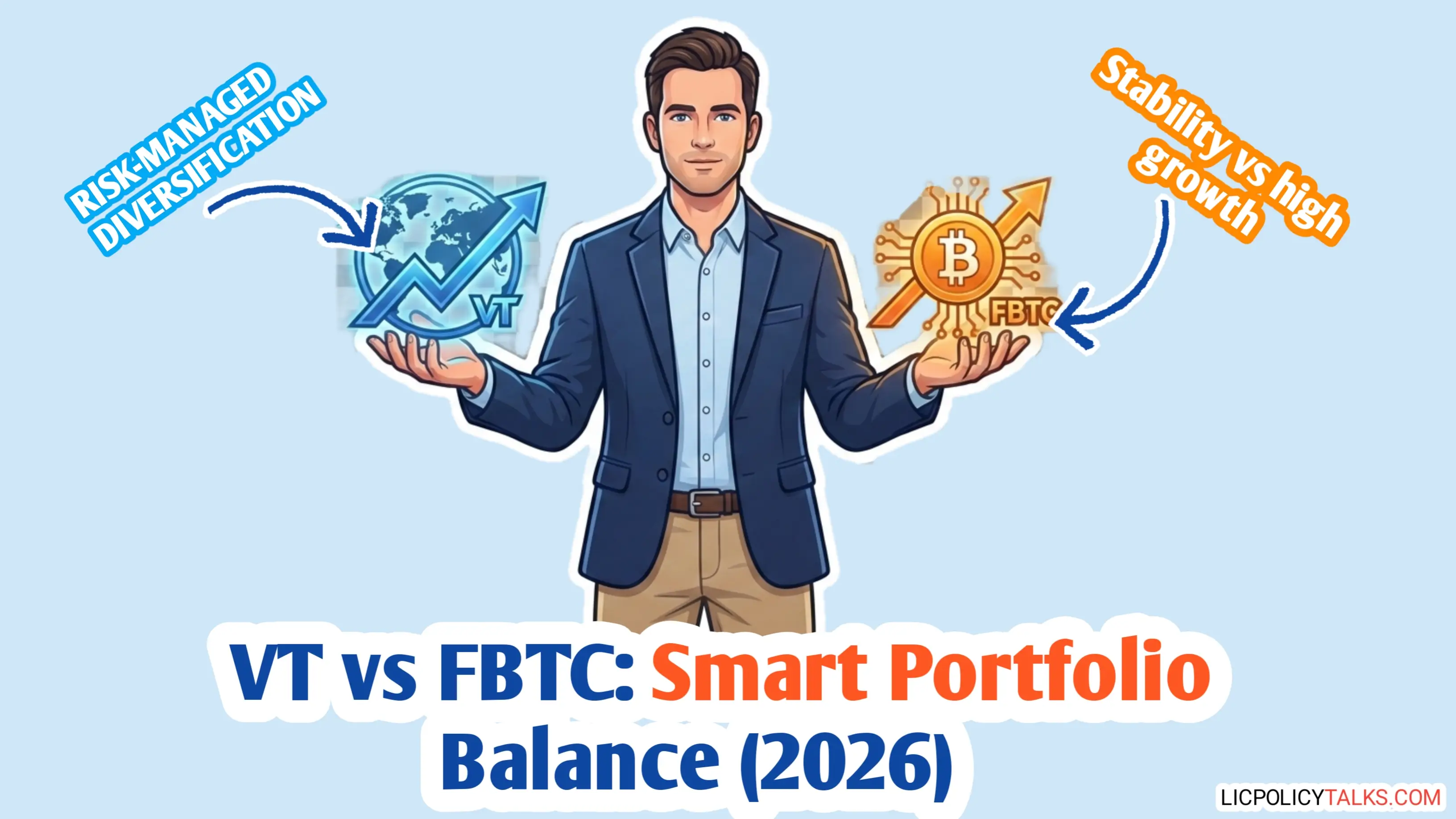VT vs. FBTC 2026: The Ultimate Guide to Balancing Global Stocks & Bitcoin ETFs in Your Portfolio