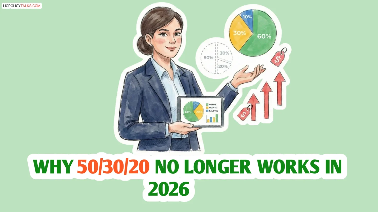 The 60/30/10 Rule 2026: Why the Old 50/30/20 Budget Fails in High Inflation (Real Math Explained)