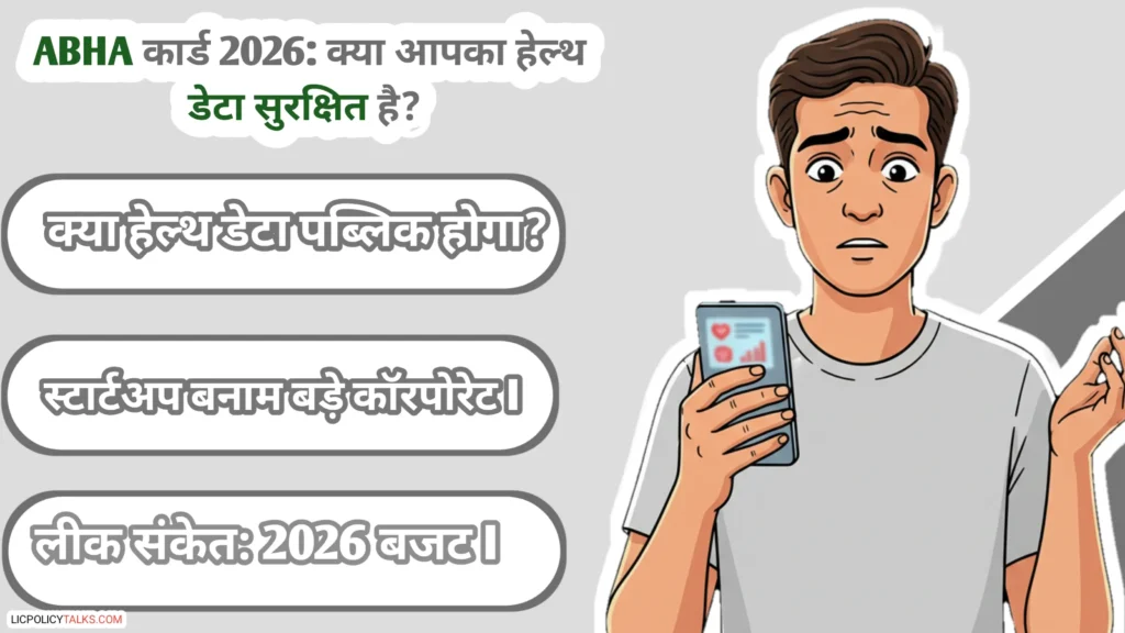 ABHA कार्ड 2026: क्या आपका 'हेल्थ डेटा' पब्लिक होगा? डिजिटल हेल्थ मिशन की नई शर्तों का काला सच जानें!