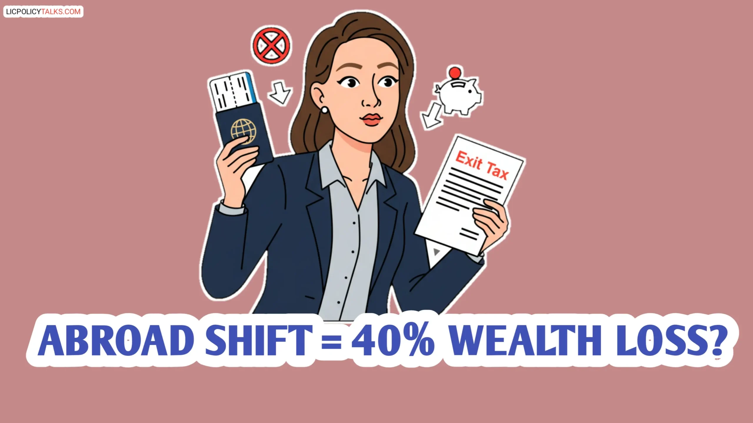 The 2026 Exit Tax Trap: How Moving Abroad Could Seize 40% of Your Wealth (Must-Know Rule)