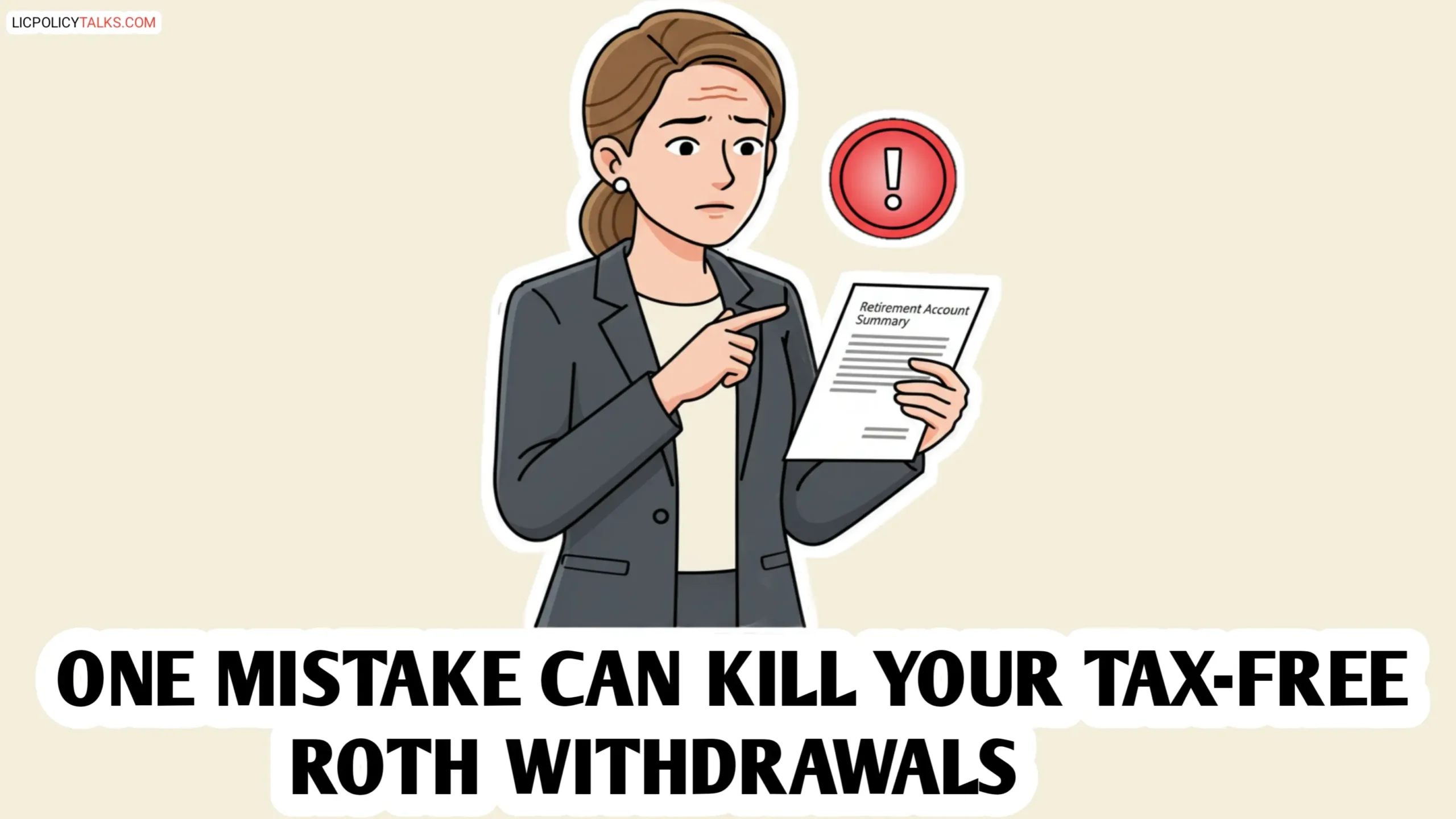 The Roth 5-Year Rule Trap 2026: Avoid Losing Your Tax-Free Withdrawal Status (Critical Guide)