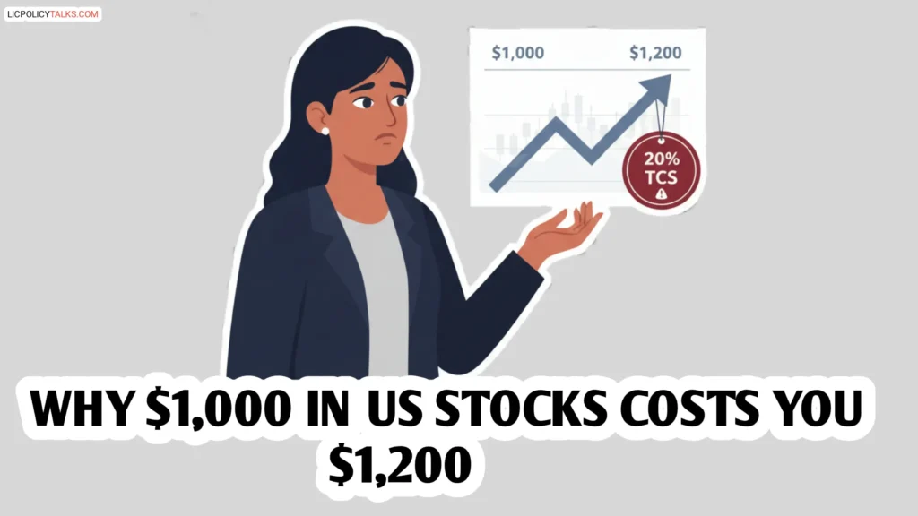 The TCS Trap 2026: How a $1,000 US Stock Investment Instantly Costs You $1,200 (The 20% Tax You Can't Reclaim)