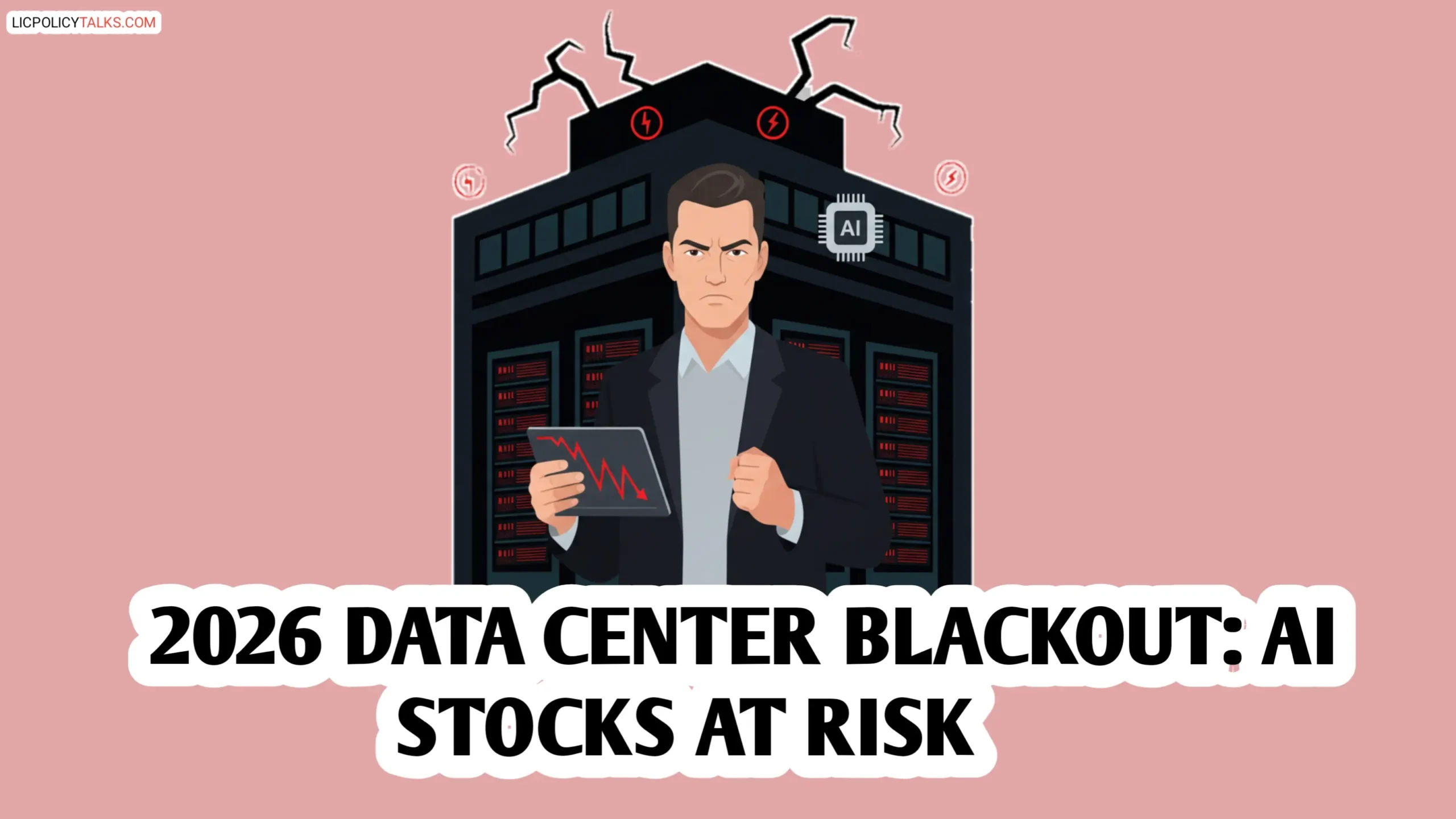 The 2026 Data Center Blackout: Why AI Stocks Will Crash When the Global Power Grid Fails