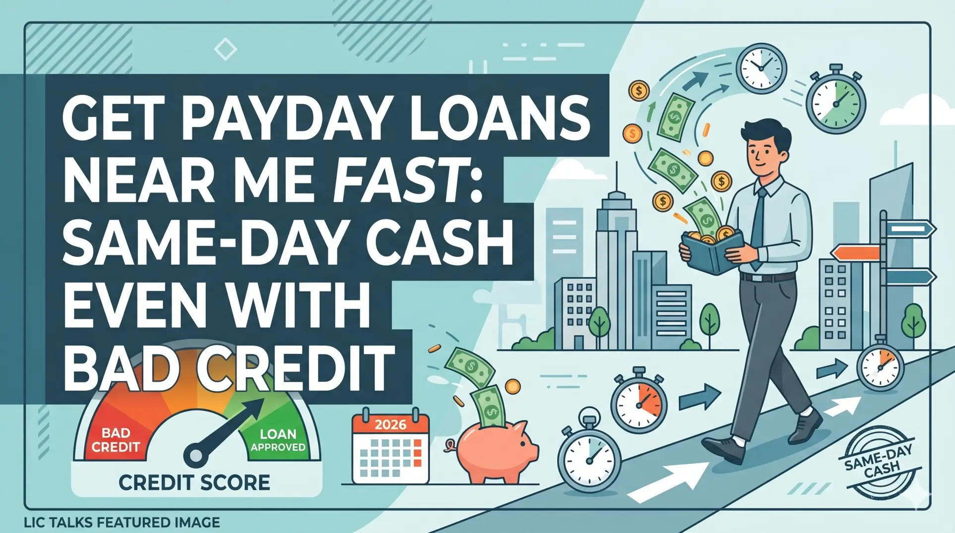 Get Payday Loans Near Me Fast Same-Day Cash Even With Bad Credit